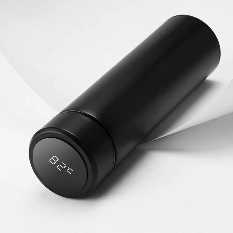 Stainless Steel Smart Thermos Bottle with LCD Temperature Display
