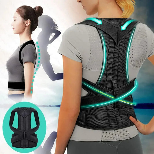 Adjustable Back Posture Corrector for Pain Relief