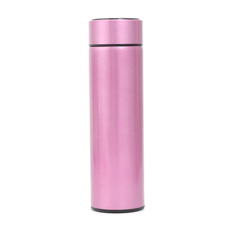 Stainless Steel Smart Thermos Bottle with LCD Temperature Display