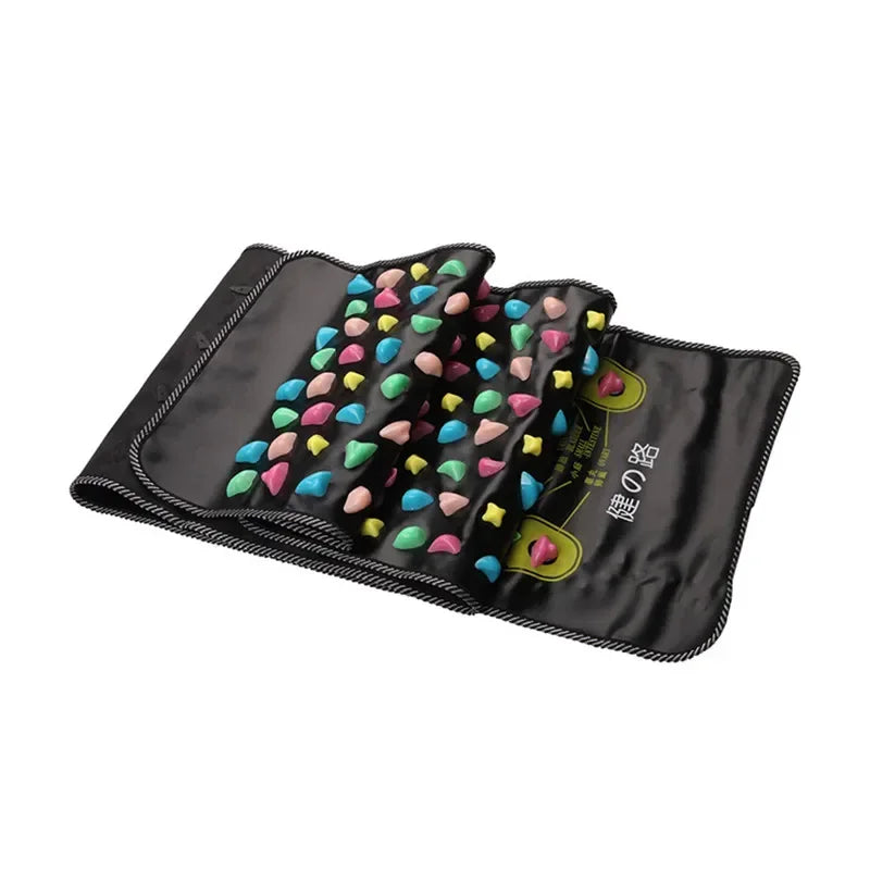 Massage Cushion | Simulation Cobblestone Foot and Leg Massage Mat | Pain Relief & Relaxation Acupressure Foot Massager