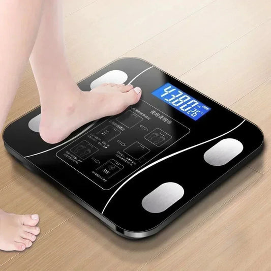 Bluetooth Digital Bathroom Scale – Smart Home Weight Monitor