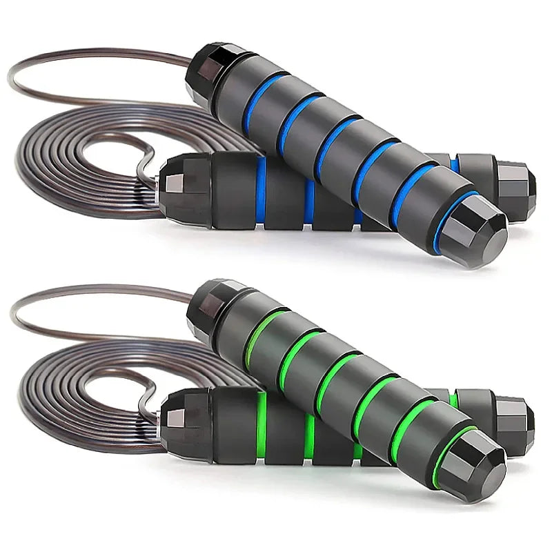 Rapid Speed Weighted Jump Rope – Adjustable Steel Skipping Rope