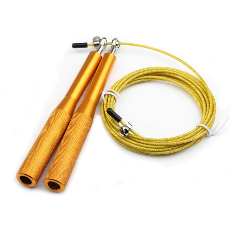 Heavy Steel Wire Speed Jump Rope – CrossFit & MMA Training Skipping