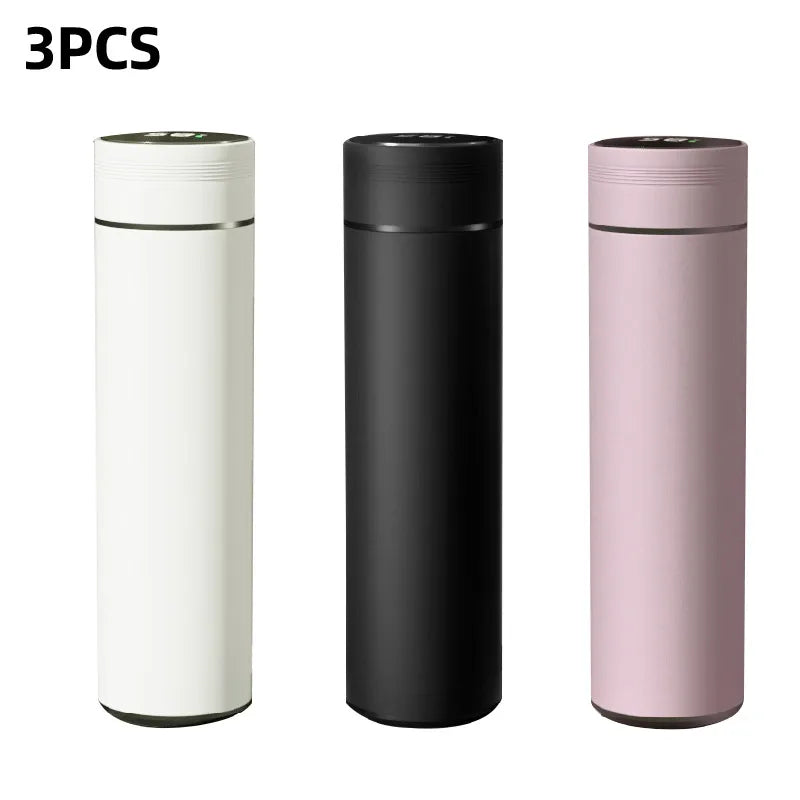 Smart 500ml Thermos Bottle with LCD Temperature Display – Leakproof