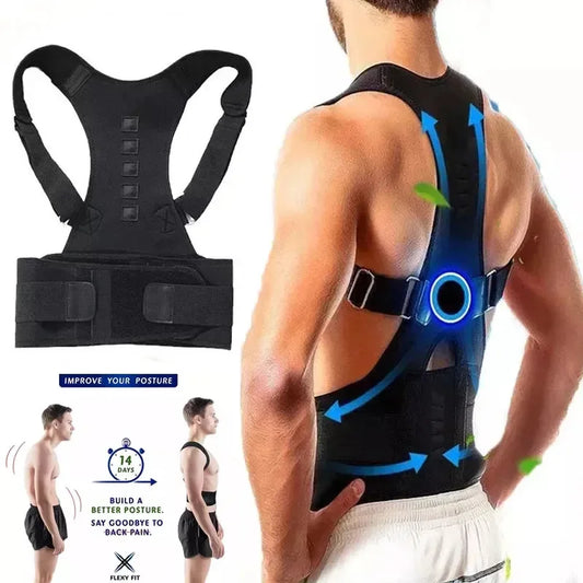 Magnetic Therapy Posture Corrector for Back Support