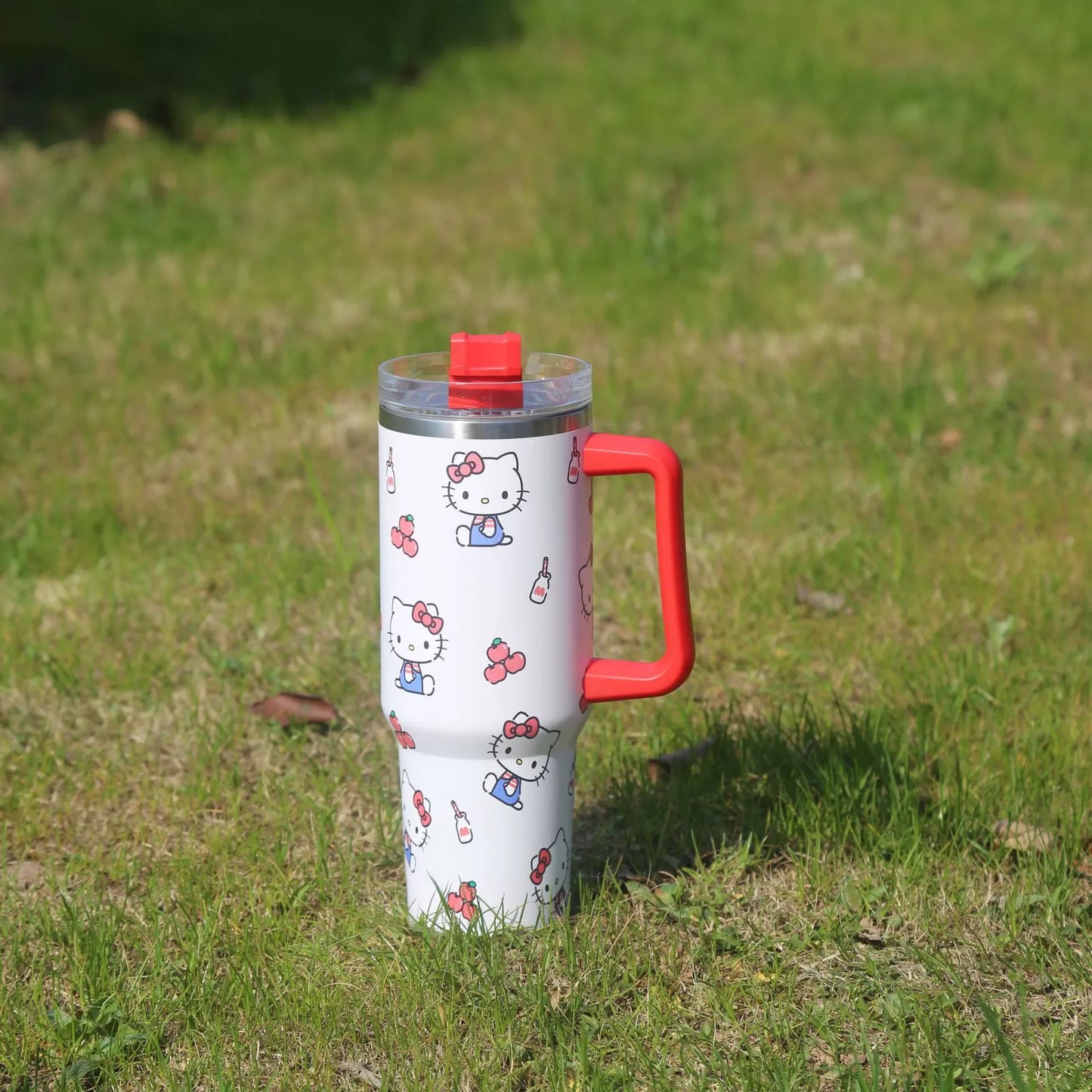 Sanrio 40oz Hello Kitty Kuromi Insulated Bottle – Stainless Steel Flask
