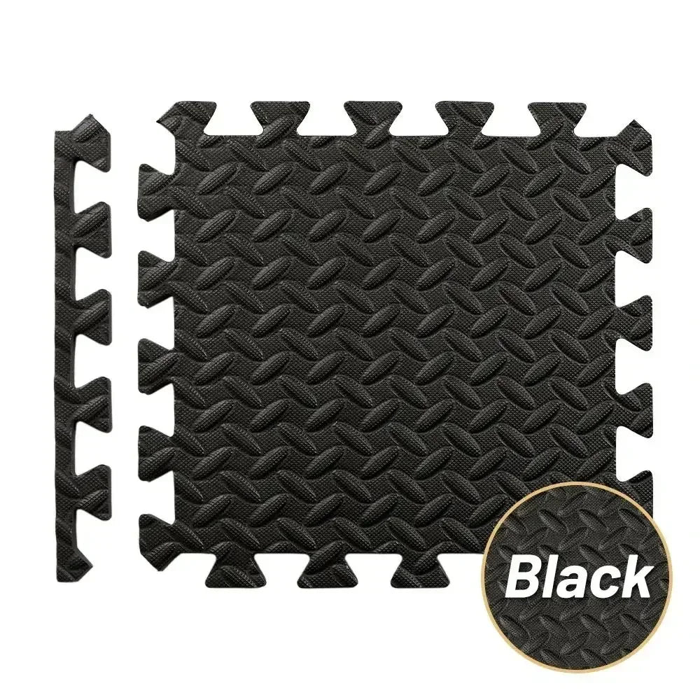 Massage Cushion EVA Foam Puzzle Exercise Mat | Home Gym Interlocking Non-Slip Floor Mats | Waterproof Acupressure Workout Mat