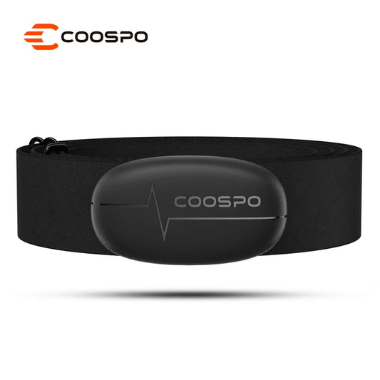 COOSPO H6M Heart Rate Monitor Chest Strap – Bluetooth & ANT+ HR Sensor