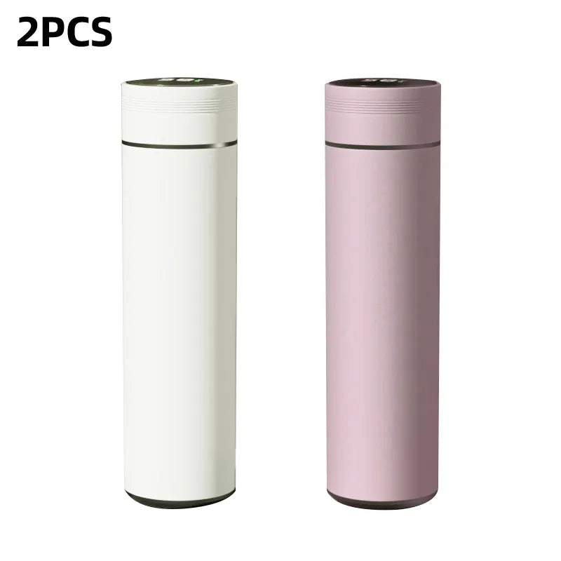 Smart 500ml Thermos Bottle with LCD Temperature Display – Leakproof