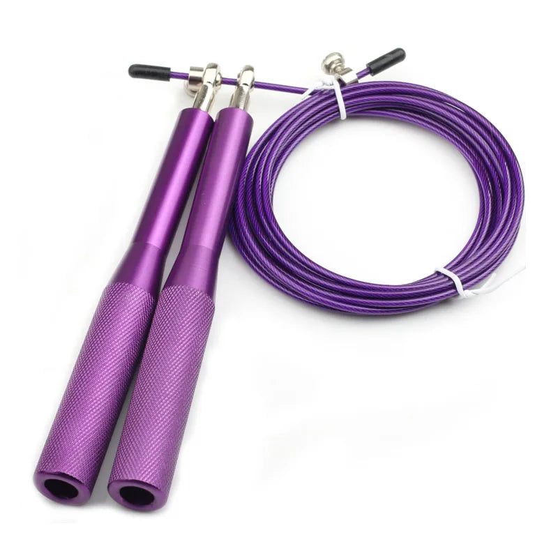 Heavy Steel Wire Speed Jump Rope – CrossFit & MMA Training Skipping