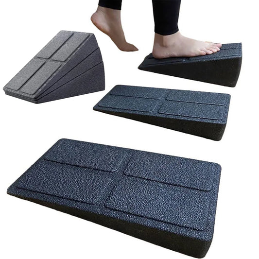 Adjustable Yoga Slant Board Set – Foam Wedge Blocks for Squats & Stretching