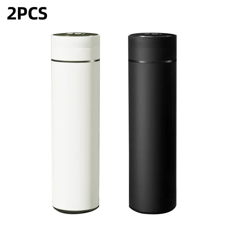 Smart 500ml Thermos Bottle with LCD Temperature Display – Leakproof