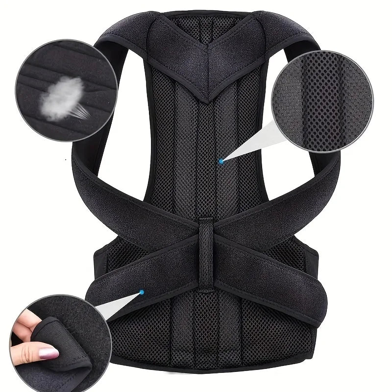Anti-Camel Adjustable Posture Corrector Belt