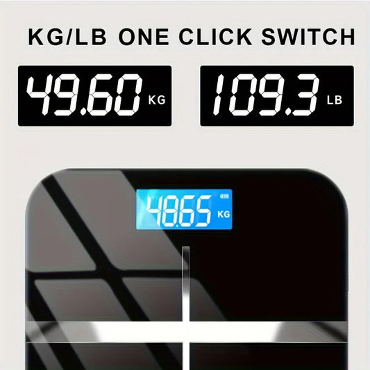 High Accuracy Digital Weight Scale with LCD Display for Home & Dorm