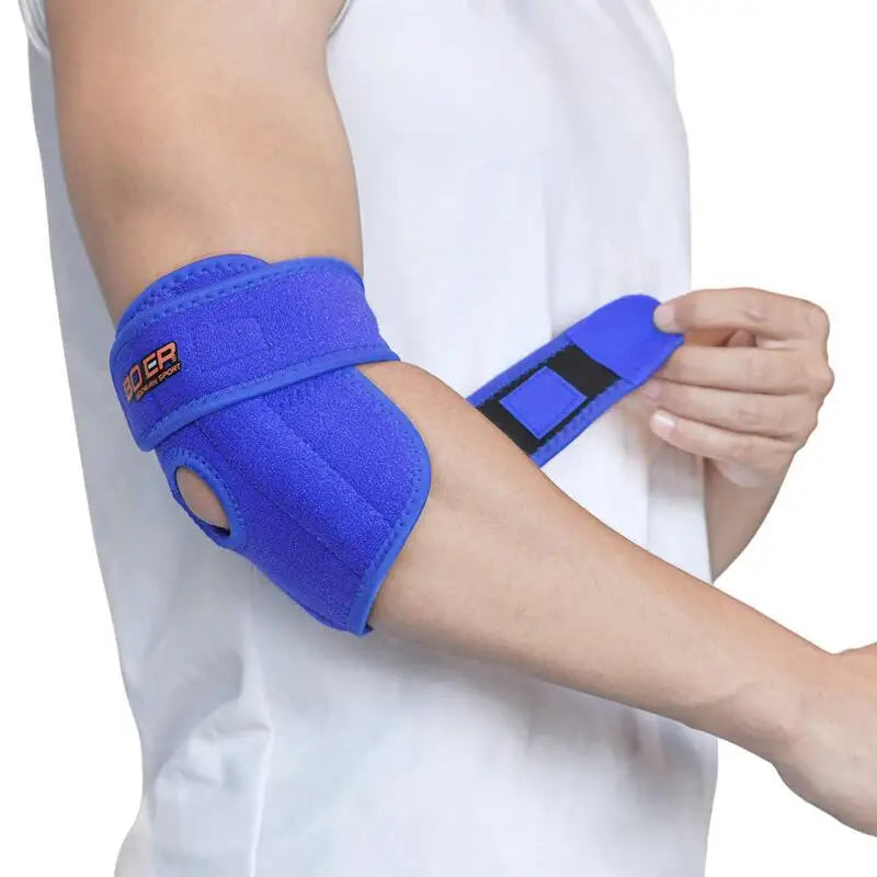 Adjustable Elbow Support Protector for Sports & Pain Relief