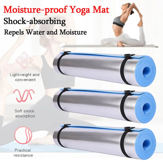 6/8/10mm EVA Yoga Mat – Waterproof, Anti-Skid, Outdoor & Indoor Use