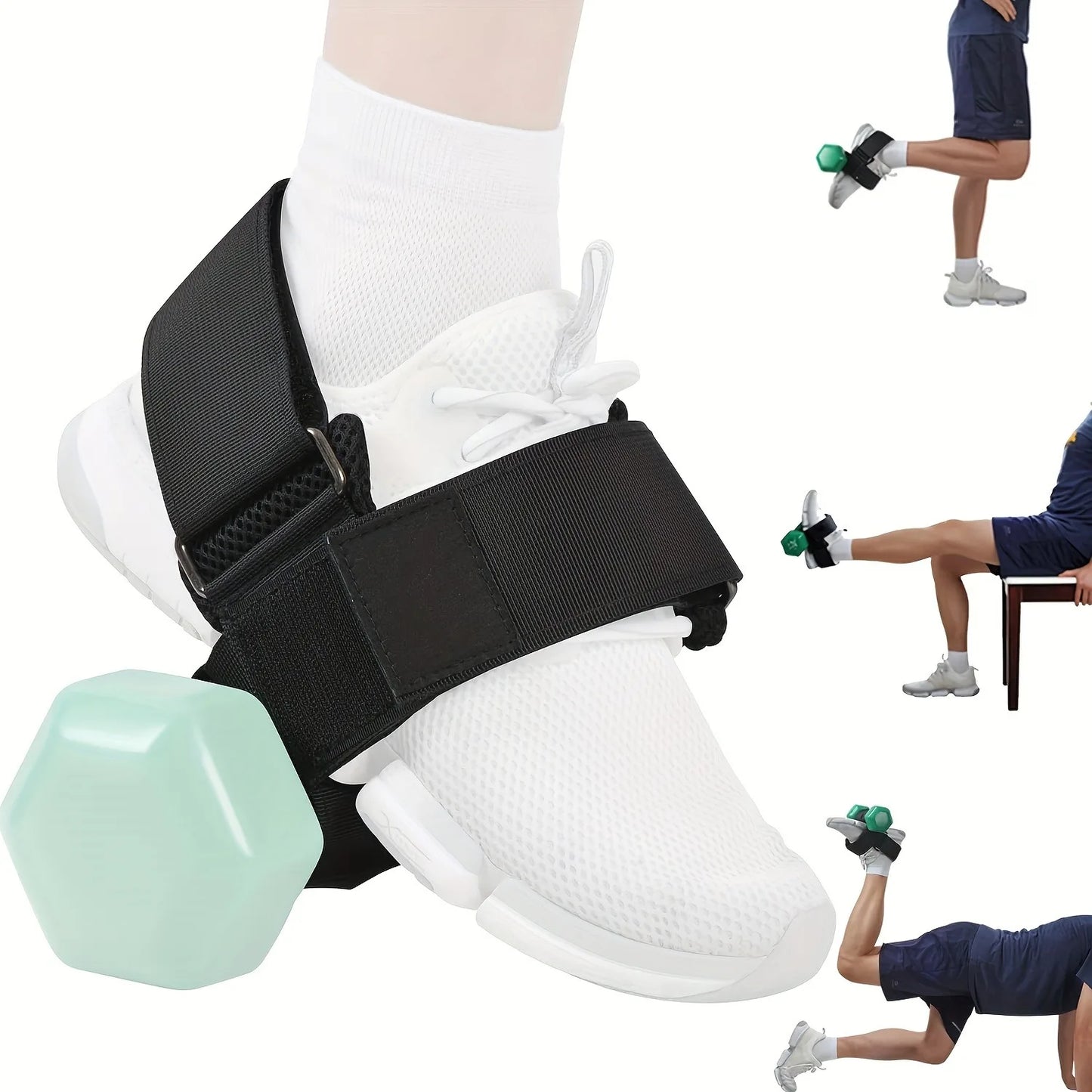 Dumbbell Foot Attachment – Tibialis Trainer & Leg Workout Strap
