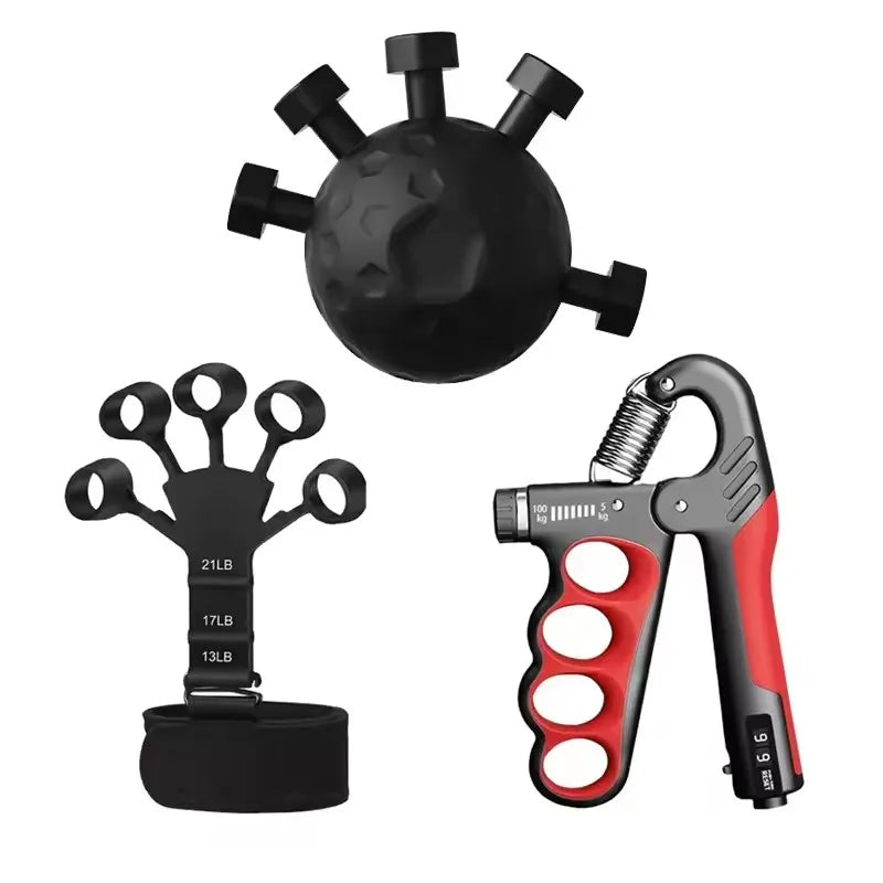 Finger Exerciser Trainer Hand Grip Strengthener Rock Climbing Finger Exerciser Trainers Gripper Exerciser Hand Strength Exercise