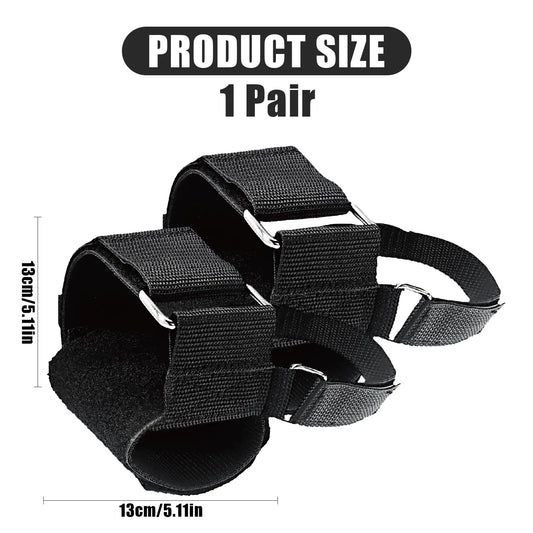 1 or 2 Tibialis Dumbbell Foot Straps – Adjustable Ankle Trainer