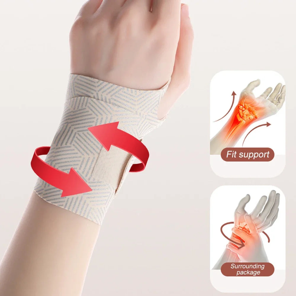Adjustable Wrist Brace for Carpal Tunnel & Sports Injury Relief