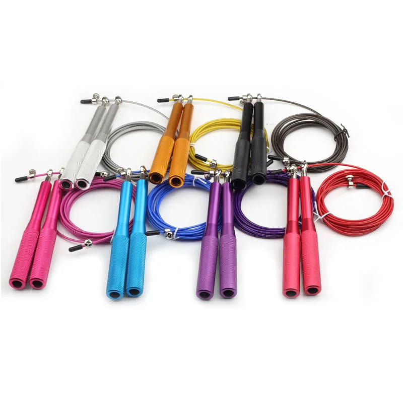 Heavy Steel Wire Speed Jump Rope – CrossFit & MMA Training Skipping