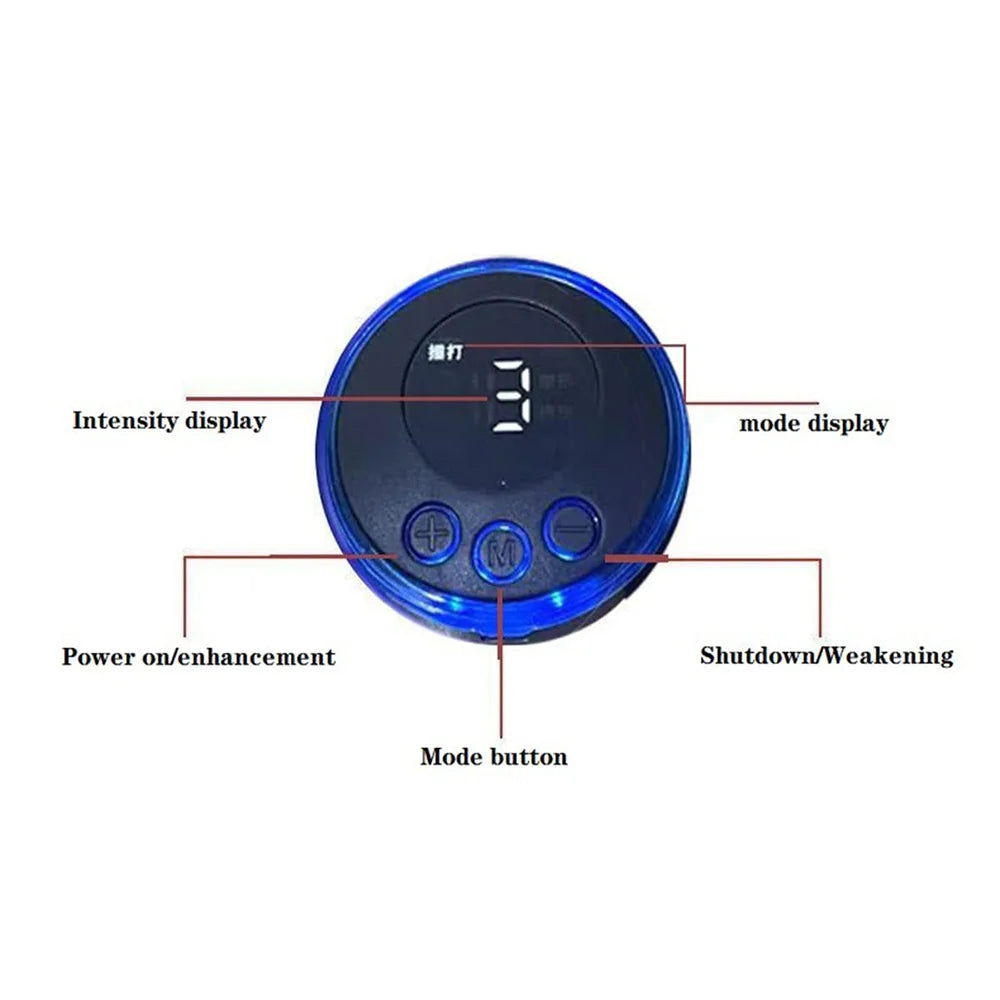 EMS Mini Massage Patch – Portable Electric Neck & Shoulder Pulse Massager