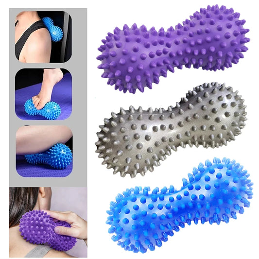 Spiky Peanut Massage Ball – Foot & Body Relief for Plantar Fasciitis