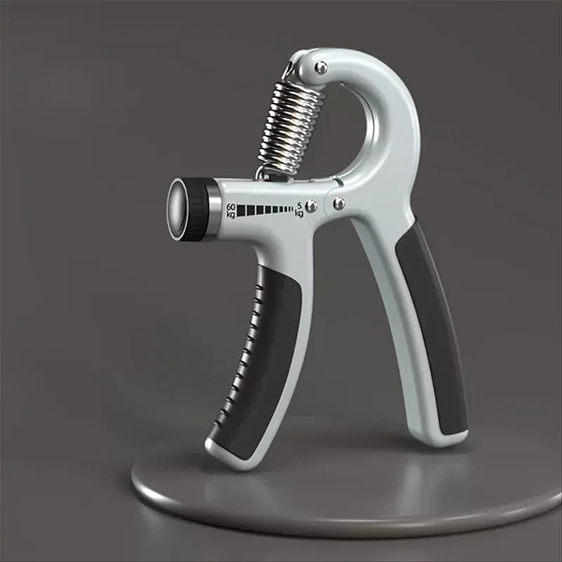 Adjustable Hand Grip Strengthener with Counter – 5–60kg Grip Trainer