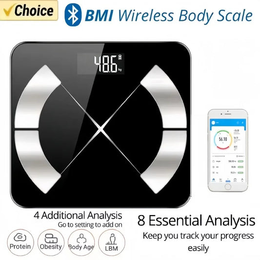 XZAN High Accuracy Digital Body Scale with LCD – Home & Dorm Use