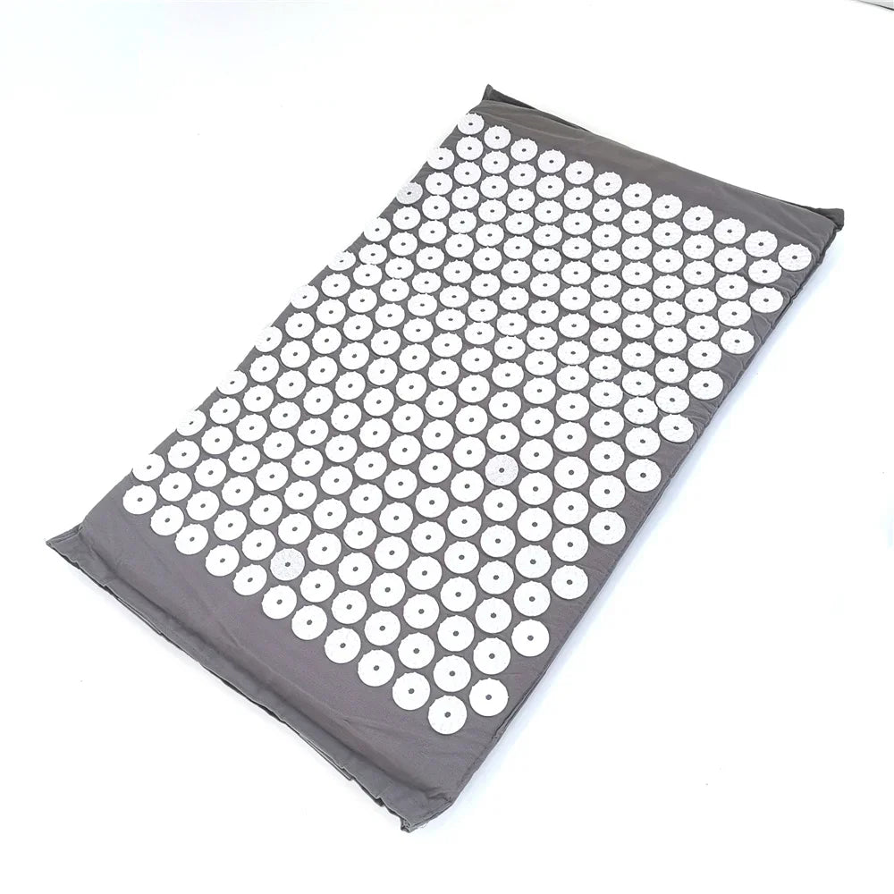 Acupressure Massage Mat and Pillow Set – Relieve Stress, Back Pain, Improve Circulation