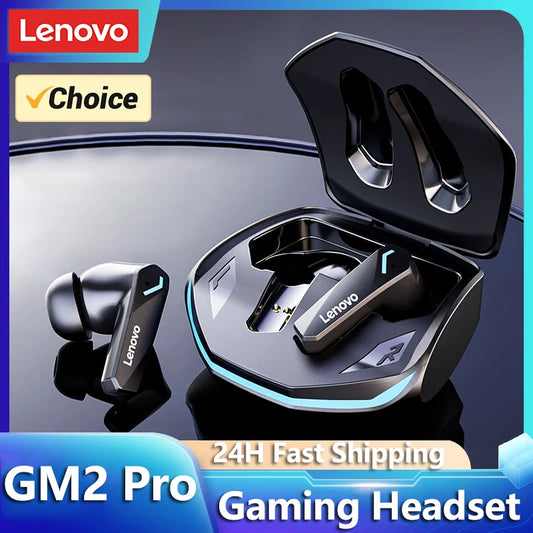 Lenovo GM2 Pro Gaming Earbuds – Bluetooth 5.3, Dual Mode, Mic