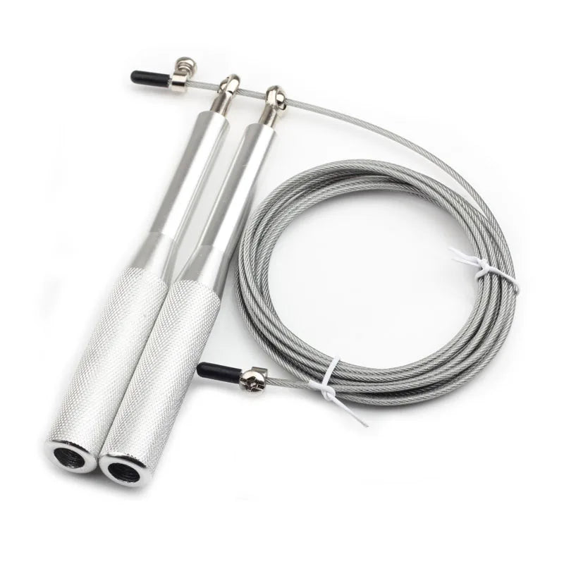 Heavy Steel Wire Speed Jump Rope – CrossFit & MMA Training Skipping