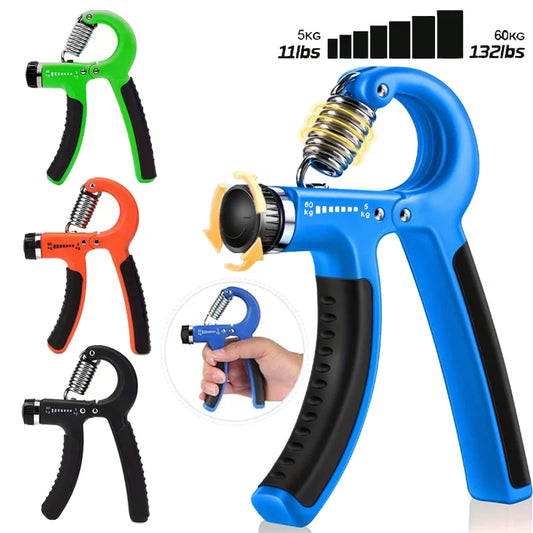 Adjustable Hand Grip Strengthener – Finger & Wrist Trainer for Men/Women