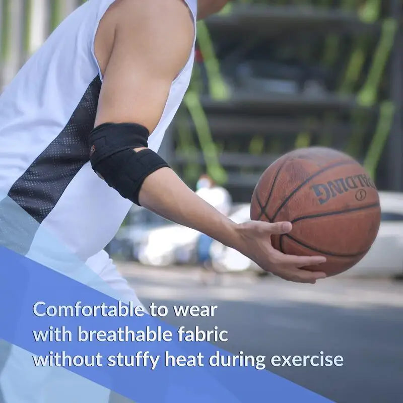Adjustable Elbow Support Protector for Sports & Pain Relief