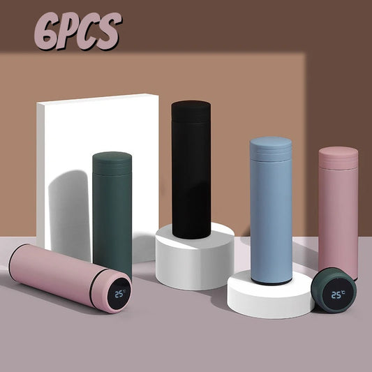 Smart 500ml Stainless Steel Thermos with LCD Temperature Display