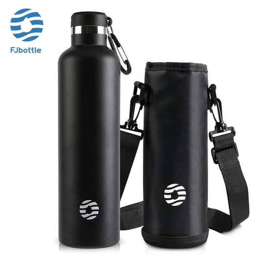 FEIJIAN 1000ml Stainless Steel Thermos – Vacuum Insulated Sports Bottle