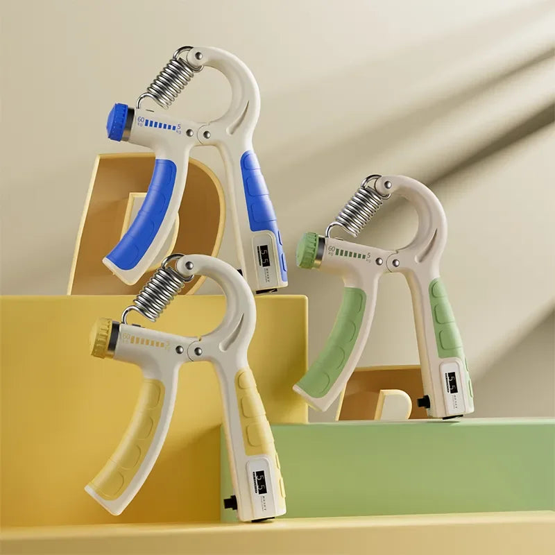 Adjustable Grip Strength Trainer with Counter – Hand & Wrist Exerciser