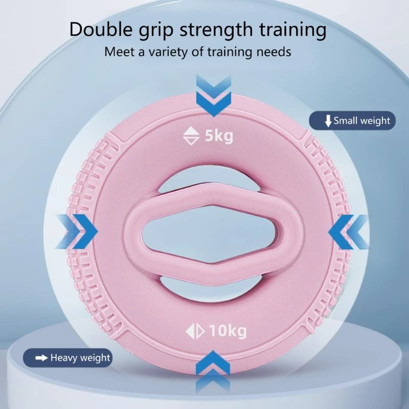 Silicone Hand Grip Ring – Finger & Forearm Strengthener (5–50kg)