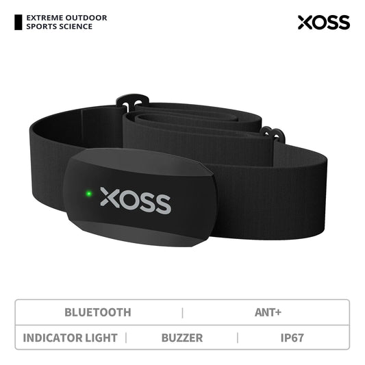 XOSS X2 Chest Strap Heart Rate Monitor – Bluetooth & ANT+ (Pro Option)