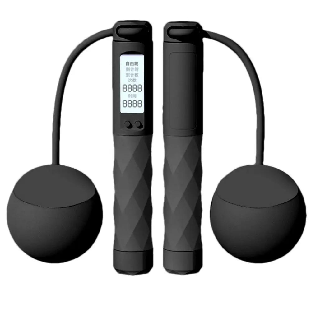 Cordless Digital Jump Rope with Counter – Adjustable Smart Fitness Tool