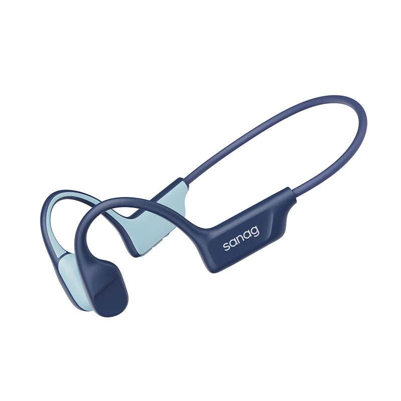 Sanag B22s Bone Conduction Headphones – Bluetooth 5.3, 16H Playtime