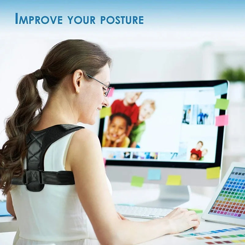 Adjustable Clavicle Posture Corrector for Back Support
