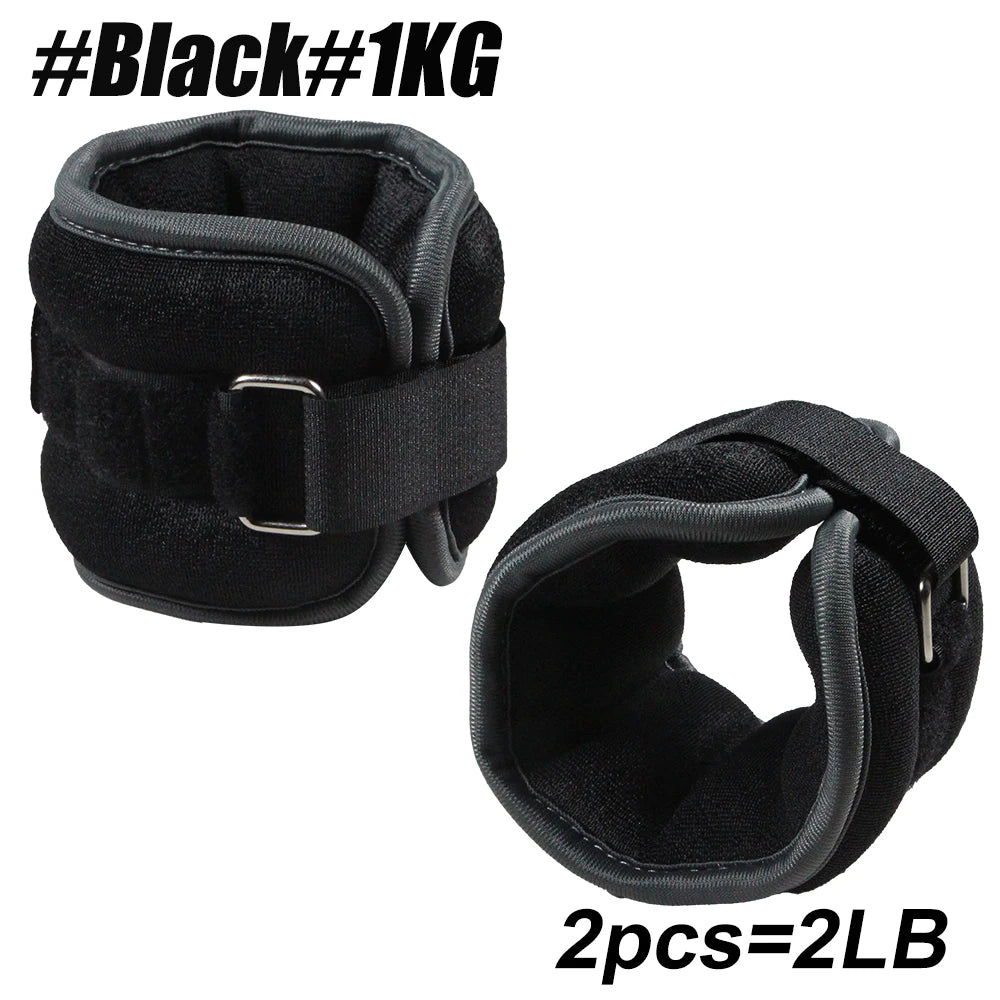 Adjustable Ankle/Wrist Weights – 0.5kg/1kg Pair for All Ages