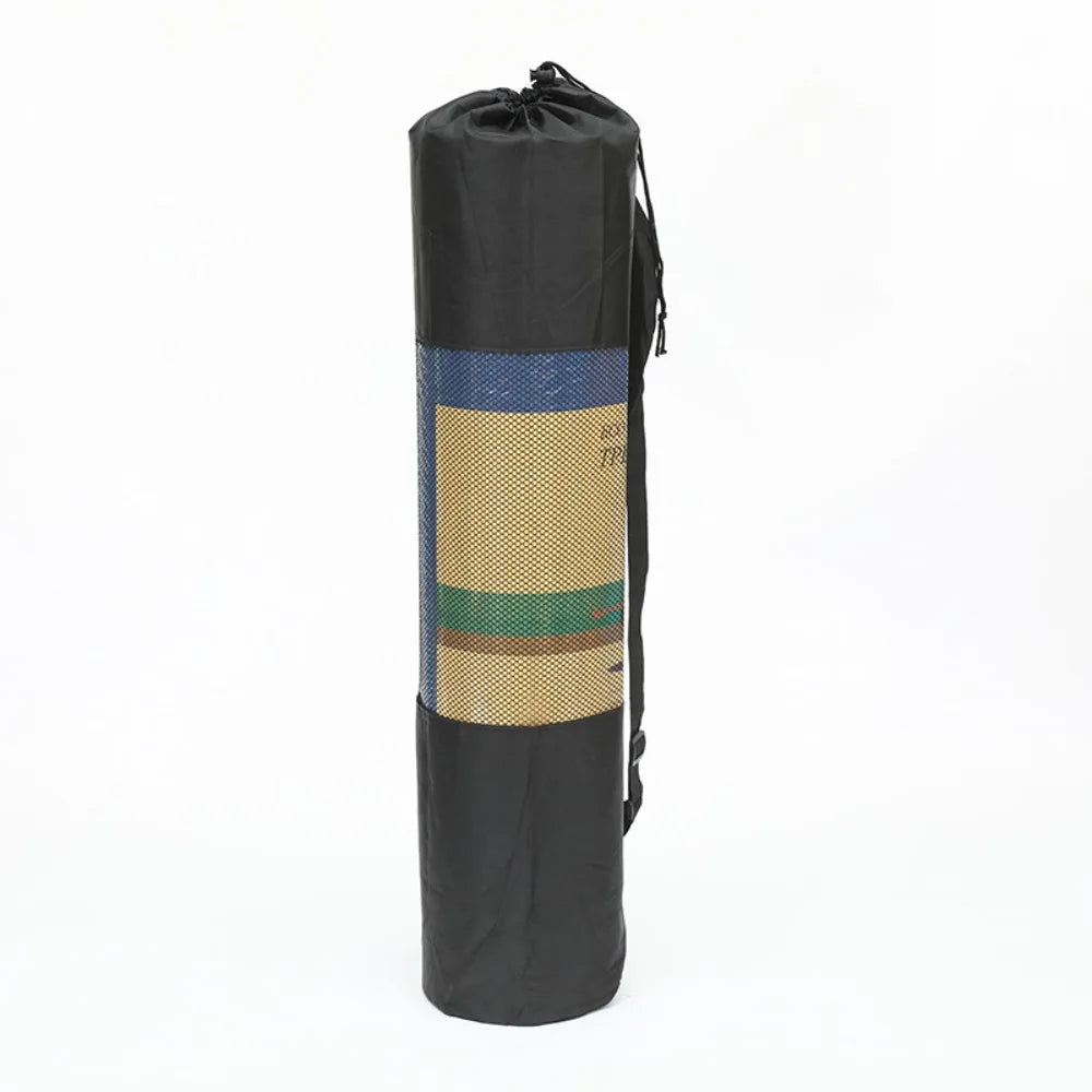 Breathable Mesh Yoga Mat Bag with Adjustable Strap – Lightweight & Durable
