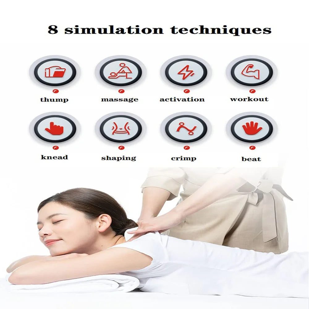 EMS Mini Massage Patch – Portable Electric Neck & Shoulder Pulse Massager