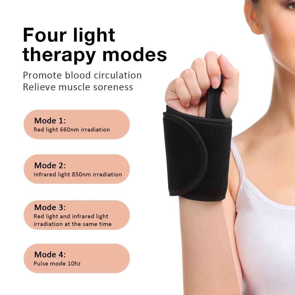 Red Light Therapy Wrist Wrap for Pain Relief