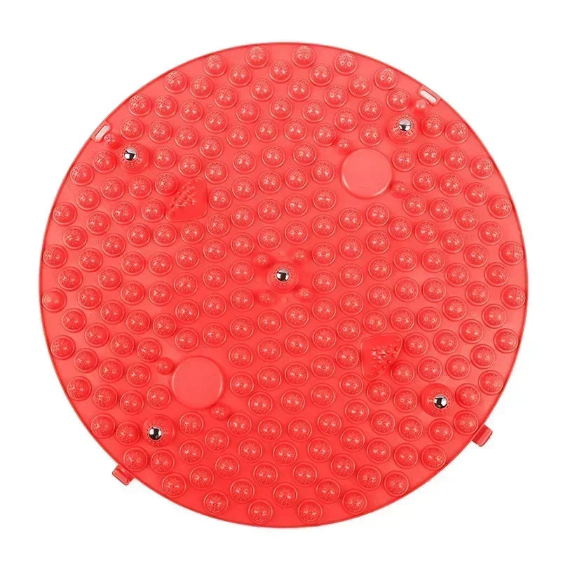 Foot Yoga Massage Acupressure Board Mat | Muscle Relaxation Round Exercise Mat | Fitness Foot Training Acupuncture Physiotherapy