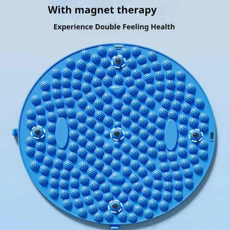 Foot Massage Acupressure Mat | Muscle Relaxation, Acupuncture Mat for Pilates, Yoga, and Fitness | Round Foot Training Mat