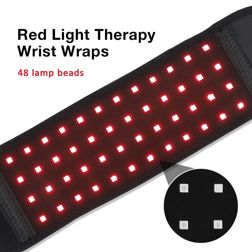 Red Light Therapy Wrist Wrap for Pain Relief