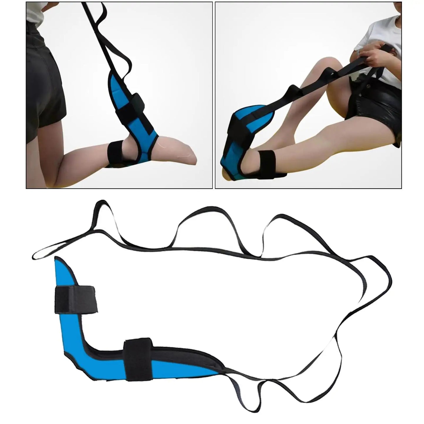 155cm Yoga Stretch Strap – Ankle, Calf & Foot Flexibility Band